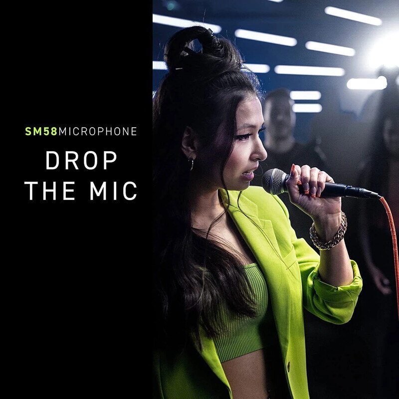 Metalinis SM58 kardioidinis dinaminis mikrofonas sceniniam dainavimui Profesionalus laidinis mikrofonas Shure Karaoke BBOX įrašymo vokalui