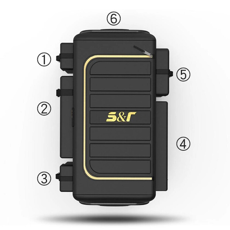70-liitrine auto pagasiruumi hoidiku hoiukast Oxfordi riidest autoorganisaatorite kott Kokkupandavad pagasiruumi hoiutaskud sõiduki sedaani jaoks