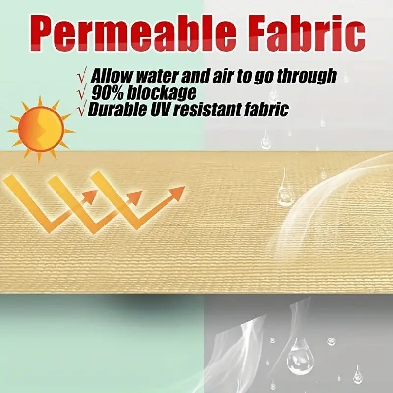 1 tk krüpteeritud päikesevari võrk päikesevari purjevarjutus välitingimustes tegevusteks tagahoovis varikatused telkimistelgid päikesevarjuriie