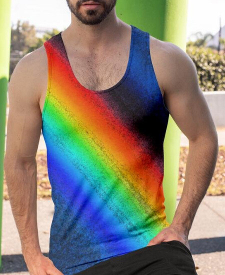 Ljetna muška ležerna vesta duga serija 3D digitalni ispis prekogranična potkošulja ljetna muška i ženska košulja 