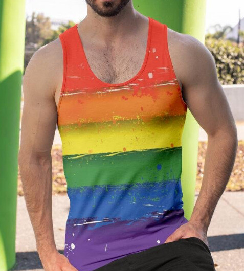 Ljetna muška ležerna vesta duga serija 3D digitalni ispis prekogranična potkošulja ljetna muška i ženska košulja 