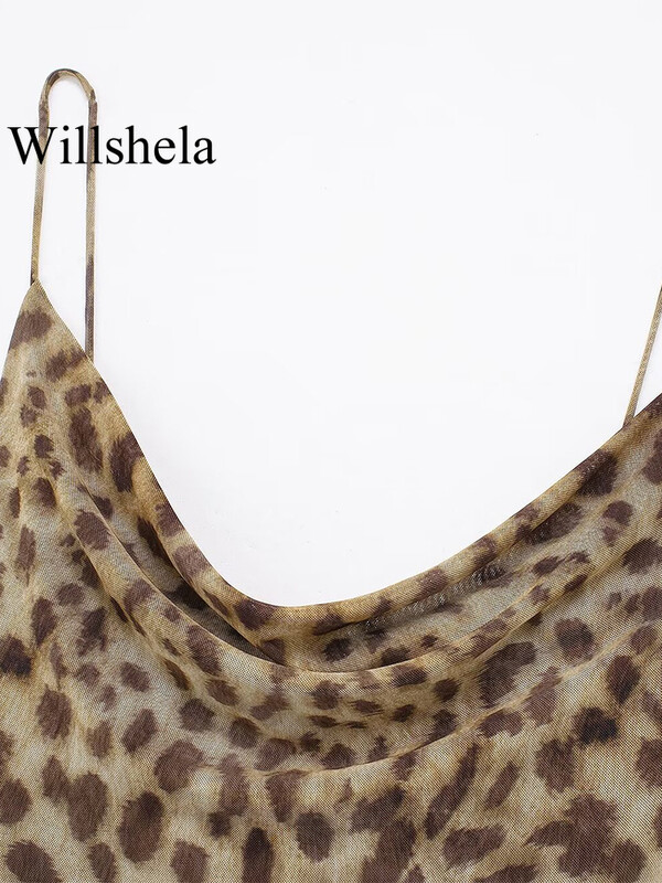 Willshela Rochie mini cu fermoar, fără spate, din satin, la modă pentru femei, cu bretele subțiri, cu decolteu în V, rochii șic pentru femei