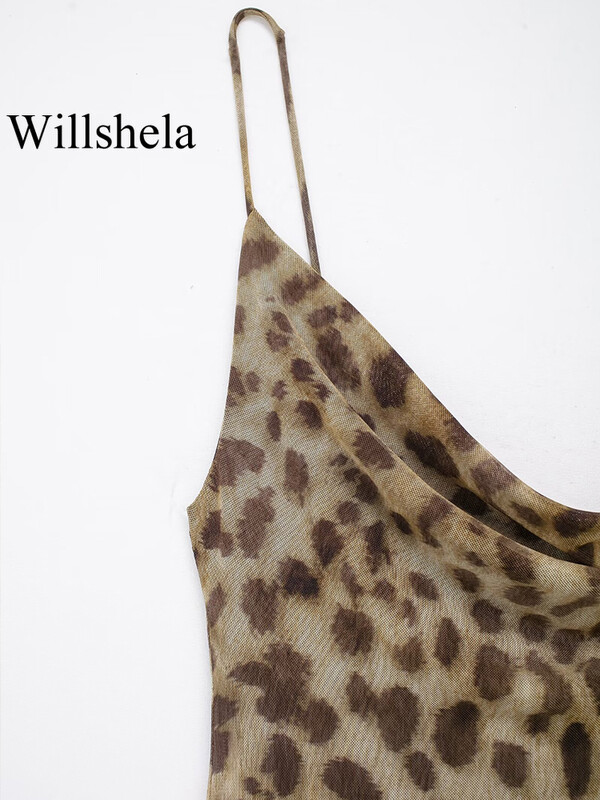 Willshela Rochie mini cu fermoar, fără spate, din satin, la modă pentru femei, cu bretele subțiri, cu decolteu în V, rochii șic pentru femei