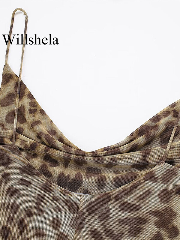 Willshela Rochie mini cu fermoar, fără spate, din satin, la modă pentru femei, cu bretele subțiri, cu decolteu în V, rochii șic pentru femei