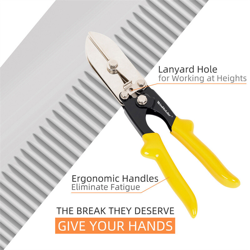 Tugeva töövõimega 5 teraga käsitsi kaabli krimpsu lehtmetallist kõva roostevabast terasest tööriistad 24-28 mõõtekanalite tööks Ahi torude pressimine HVAC