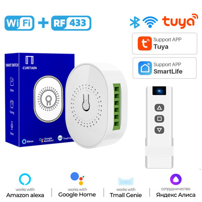 Tuya Smart WiFi ZigBee kardina moodul rulood rulood rulood elektrimootor nutikas kardina lüliti töötab Alexa Google Home`iga