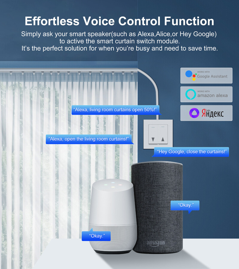 Tuya Smart WiFi ZigBee kardina moodul rulood rulood rulood elektrimootor nutikas kardina lüliti töötab Alexa Google Home`iga
