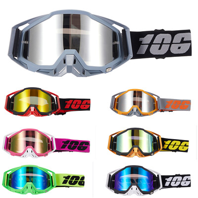 Ochelari de motocicletă Ochelari de protecție Ochelari de motocross Cască MX Moto Dirt Bike ATV Schi Sport în aer liber Sticla Scooter Mască de Google Ciclism