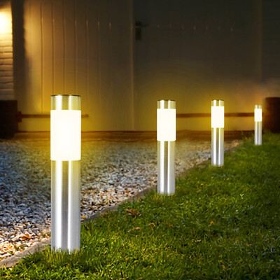 1/2/4 Pack Solar Garden Pathway Lights Υπαίθριος φωτισμός LED Φωτισμός γείωσης για αίθριο, κήπους, μονοπάτια, γρασίδι, αυλή