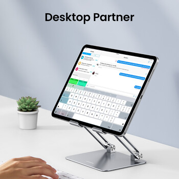 Стойка за телефон за таблет UGREEN Алуминиева стойка за iPad за iPad Pro iPhone Xiaomi Поддръжка на таблет Стойка за лаптоп Държач за телефон Стойка за таблет