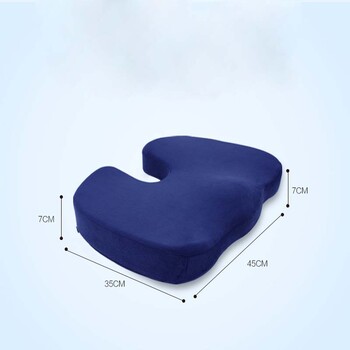 Γραφείο Coccyx Orthopedic Chair Pad μασάζ Memory Foam Μαξιλάρι καθίσματος για το σπίτι