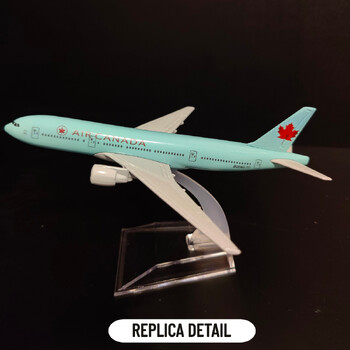 Реплика на метален самолет в мащаб 1:400 Air Canada Boeing Model Diecast Авиационен колекционерски самолет Миниатюрен сувенирен орнамент