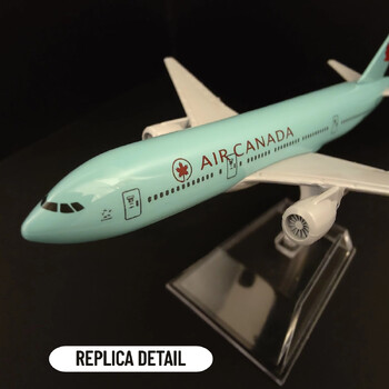 Κλίμακα 1:400 Metal Aircraft Replica Air Canada Boeing Model Diecast Aviation Συλλεκτικό αεροπλάνο Μινιατούρα Αναμνηστικό Στολίδι