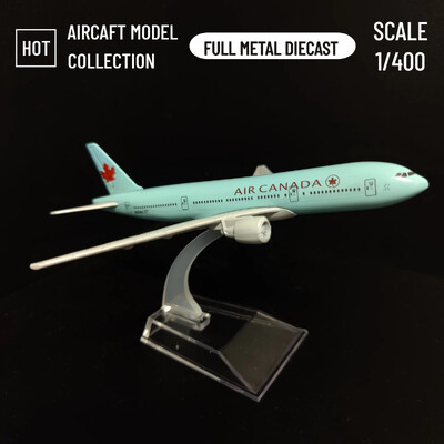 Κλίμακα 1:400 Metal Aircraft Replica Air Canada Boeing Model Diecast Aviation Συλλεκτικό αεροπλάνο Μινιατούρα Αναμνηστικό Στολίδι