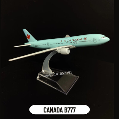 Κλίμακα 1:400 Metal Aircraft Replica Air Canada Boeing Model Diecast Aviation Συλλεκτικό αεροπλάνο Μινιατούρα Αναμνηστικό Στολίδι