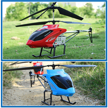 Rc Helicopter With Remote Control Extra Durable Big Plane Toy For Kids Drone Model Outdoor 3,5CH 80cm Aircraft Large Helicoptero