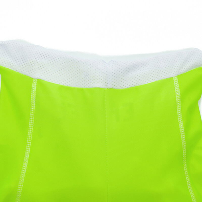 Fluor Yellow Cycling Jersey GLASSDRIVE Team Bike Maillot Jersey Shorts Suit Men 20D Road Ropa Bicycl Tshirt Панталони Облекло