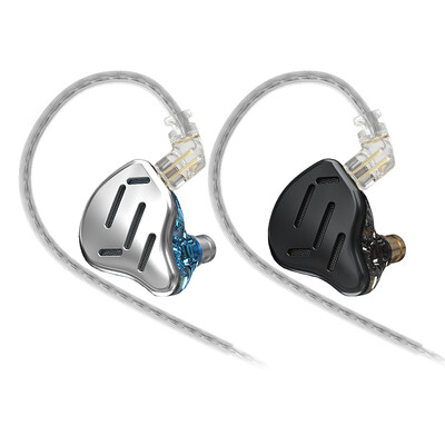 KZ ZAX 7BA+1DD Slušalice Hibridna tehnologija 16 jedinica HiFi In Ear Monitor Čepići za uši Slušalice Glazbene slušalice s poništavanjem buke