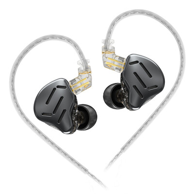 KZ ZAX 7BA+1DD Ακουστικά Υβριδικής τεχνολογίας 16 μονάδων HiFi In Ear Monitor Ακουστικά Ακουστικά Ακουστικά Ακύρωση θορύβου Ακουστικά μουσικής
