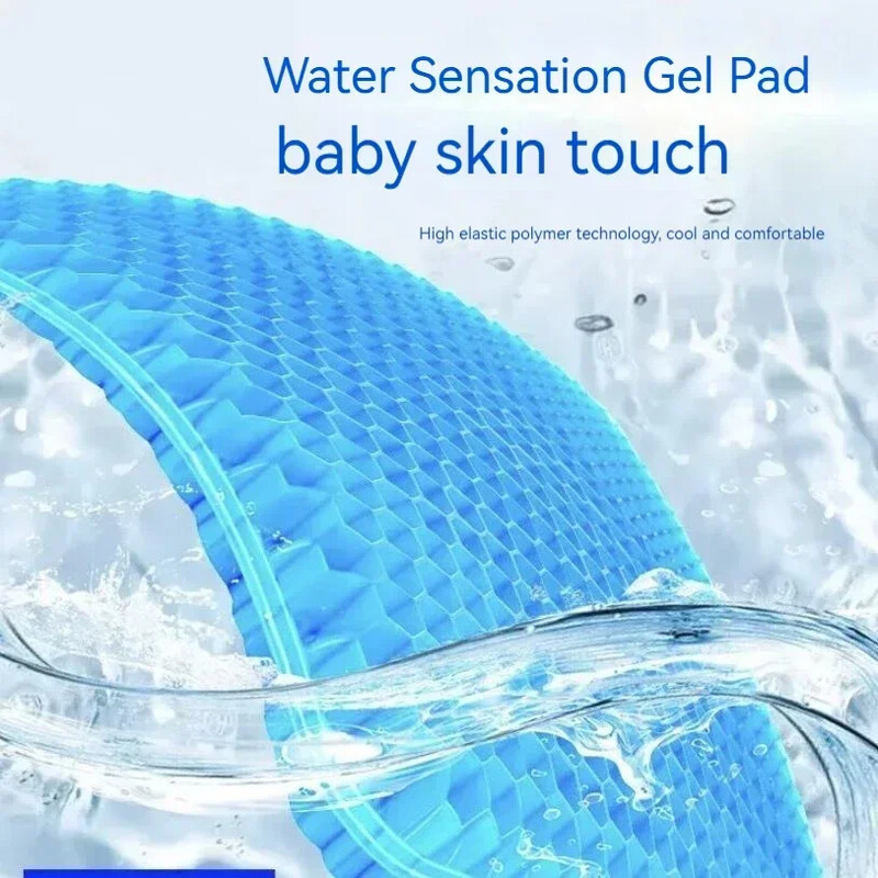 Autogeel jahutus istmepadi 3D kärgstruktuuriga jahe ja hingav jahe jääsiidist auto kodu kontoritooli padi autotarvikud