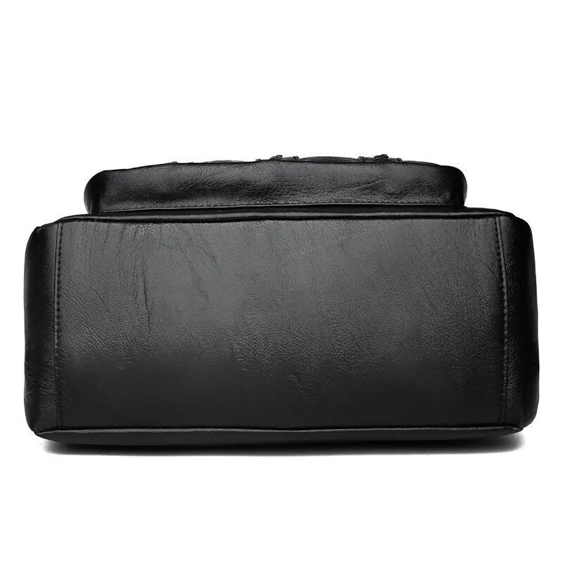 Naiste kott PU mitmekihiline pehmest nahast naiste mood Lihtsad õlakotid emakotid Crossbody kott