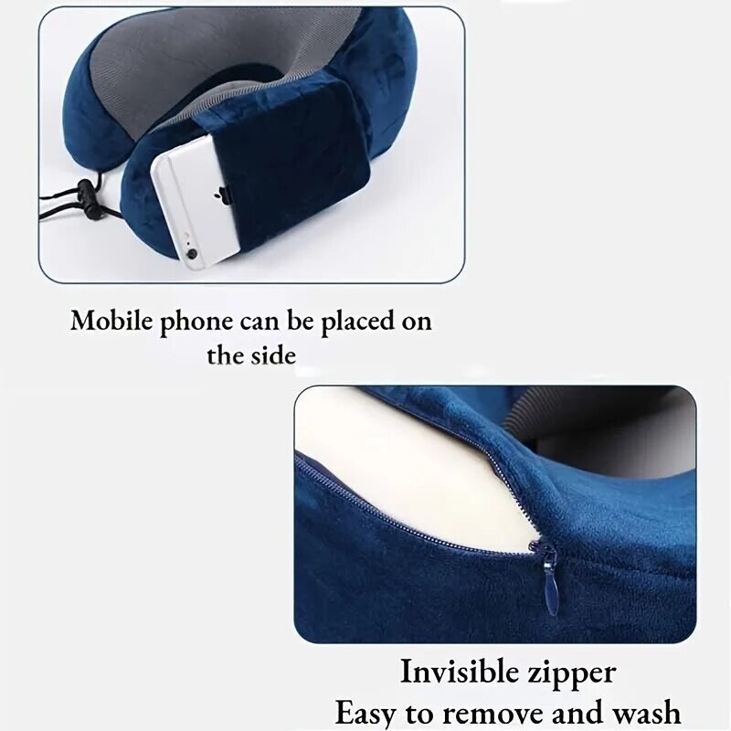 U-kujulised mäluvahust kaelapadjad Pehme reisipadi massaaž kaelapadi magamislennuk padi emakakaela tervishoiu voodipesu