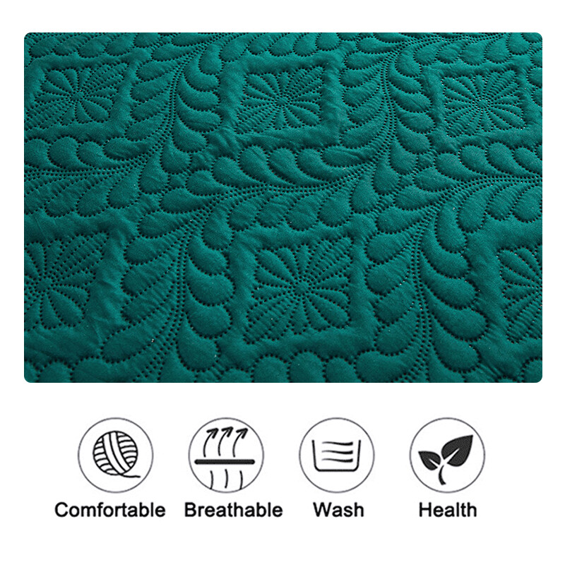 Veekindel tepitud madratsikaitse Hingav madratsikate Lestavastane Antibakteriaalne Sisseehitatud voodilina ilma padjapüürita