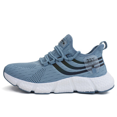 Pantofi pentru femei 2023, pantofi cu platformă pentru alergare, alb, cu plasă, respirabil, comozi, sporturi în aer liber, pantofi de marcă pentru bărbați, Tenis Masculino