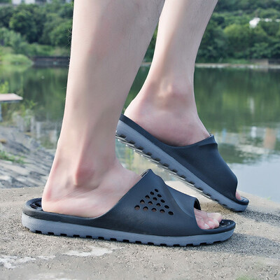 Bărbați Tobogane Anti-alunecare Vară Masaj Flip Flops Indoor Papuci Bărbați Sandale Pantofi Plaja Bărbați