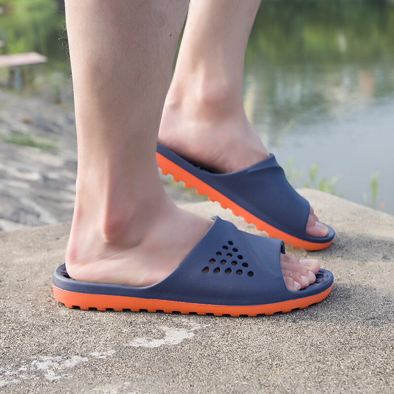 Bărbați Tobogane Anti-alunecare Vară Masaj Flip Flops Indoor Papuci Bărbați Sandale Pantofi Plaja Bărbați