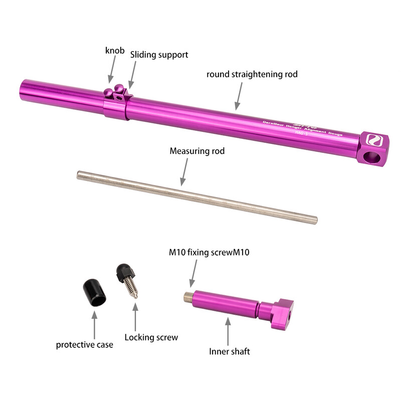ZTTO MTB maanteeratta konksu joonduskäiguvahetaja joondusratta sabakonks 360° pöörlemise joondamine kalibreerimistööriist jalgrattasõidu remonditööriist