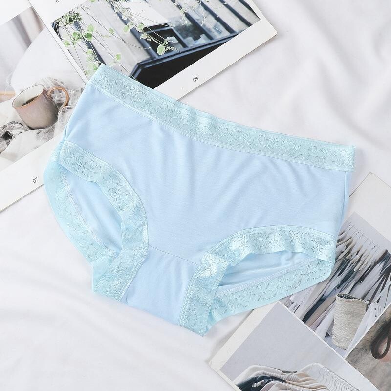 Suvised üliõhukesed Nude Modal hingavad bambusest kiust laia äärega õmblusteta noorte pungad ühevärvilised püksid naistele