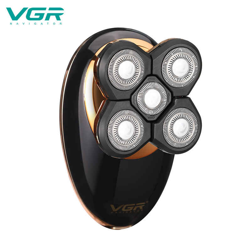 VGR316 „Penki viename“ rinkinys, skirtas tarptautinei el. prekybai, viso kūno plaunamas LCD skaitmeninis ekranas „5 viename“ įkraunamas elektrinis skustuvas