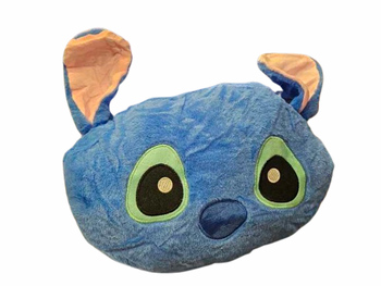 Играчкa Stitch, Тип възглавница, Плюшен, 38х28  см, Син