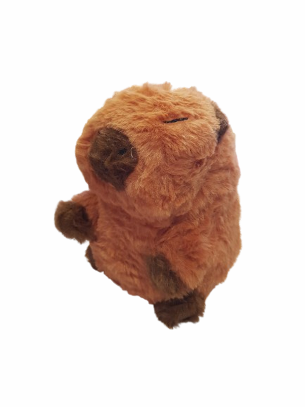 Играчка Капибара Плюшен, 20х11 см, Кафяв