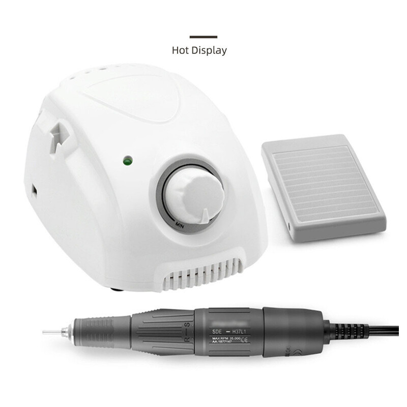 Išskirtinis Marathon nagų lakuotojo Marathon M3 35000 aps./min. elektrinio nagų poliravimo mašinos pristatymas