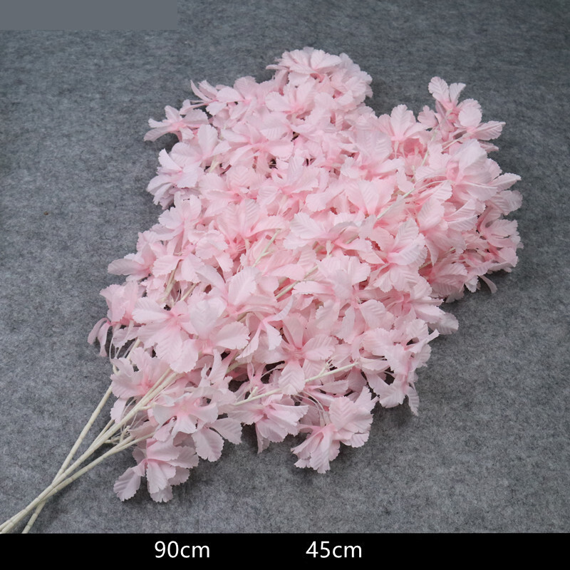 Floare de zăpadă simulată în cădere nuntă T-stage drum decor de frunte bujor nuntă nuntă tavan floare de piersic aranjament de flori de mătase flori de cireș
