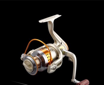 Fishing Reel Golden Shark King Series AK Metal Head Metal Rocker Fishing Reel Fishing Reel Spinning Reel Fishing Tacking