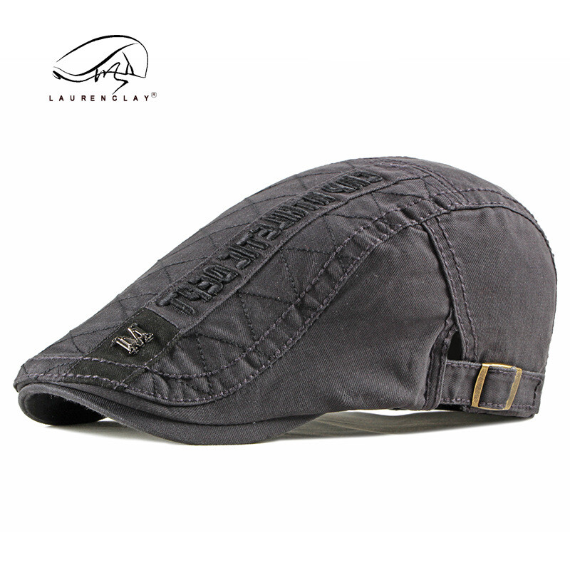 Madinga korėjietiško stiliaus medvilninė kepurė Britų retro beretė vyriška laisvalaikio kepurė su smailiu priekiu Moteriška skrybėlė Jaunimo tendencija