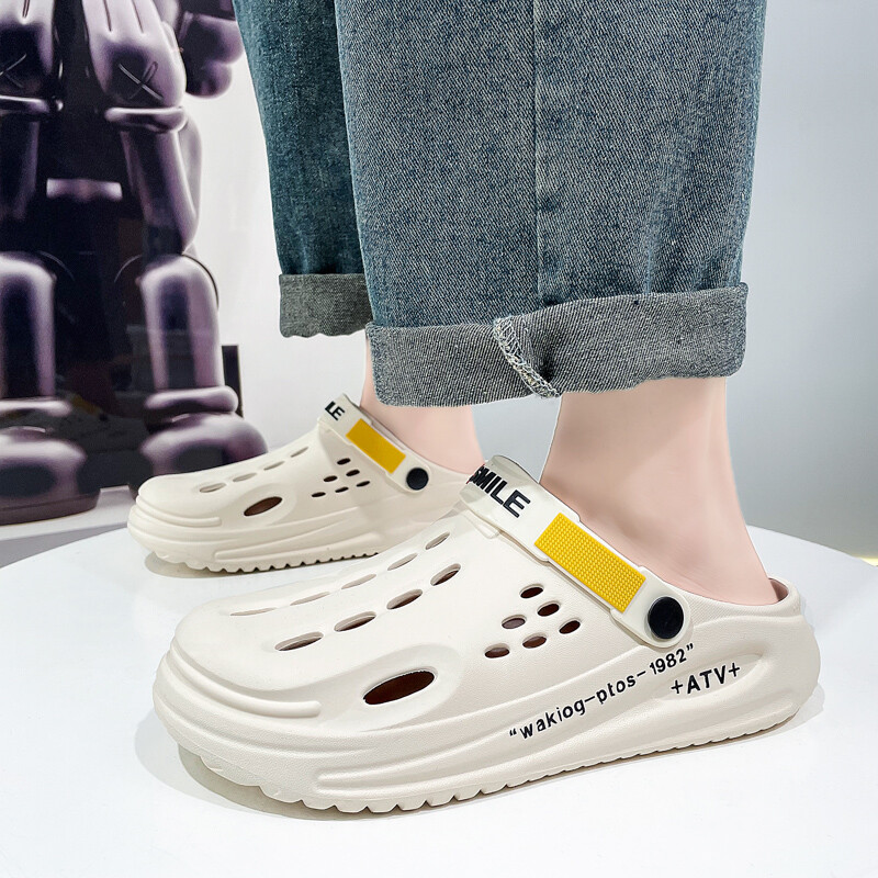 Mood Meeste rannasandaalid Väliskingad Mugavad toasussid Trend Meeste vabaajajalatsid Kodu Aiakingad Meeste Rannasandaalid