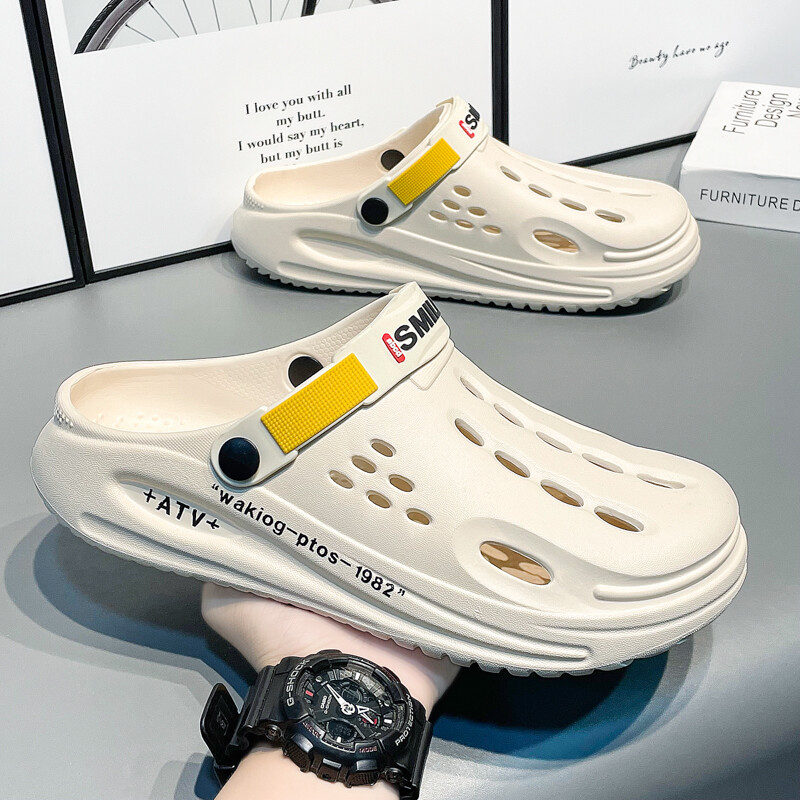 Mood Meeste rannasandaalid Väliskingad Mugavad toasussid Trend Meeste vabaajajalatsid Kodu Aiakingad Meeste Rannasandaalid