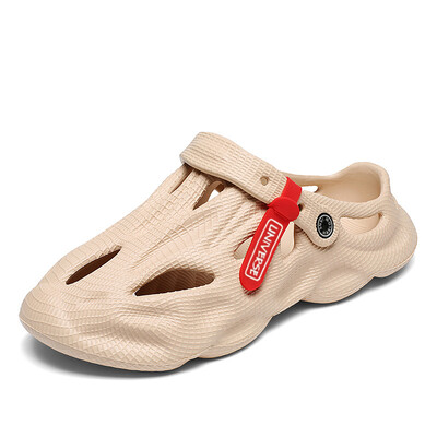 Papuci de vară pentru bărbați, sandale confortabile cu platformă, în aer liber, papuci de plajă 2023, papuci pentru bărbați, pentru interior, pentru acasă, pantofi de baie