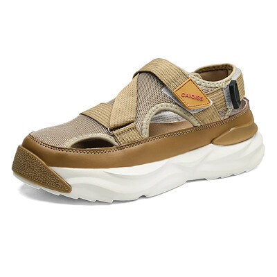 Uued meeste sandaalid suur pehme põhi kõrgendavad suvised sandaalid pakett pea hingavad rannajalatsid õues vaba aja veetmise suurus 36-45