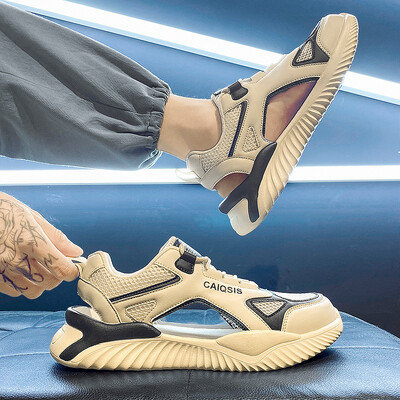 CINESSD Suvisest võrgust hingavad vabaajajalatsid Meeste rannajalatsid Meeste mugavad sandaalid Meeste Moodsad tossud Meeste 2023 Sussid