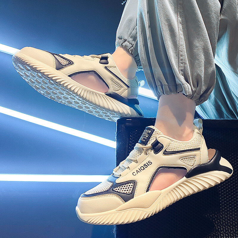 CINESSD Suvisest võrgust hingavad vabaajajalatsid Meeste rannajalatsid Meeste mugavad sandaalid Meeste Moodsad tossud Meeste 2023 Sussid