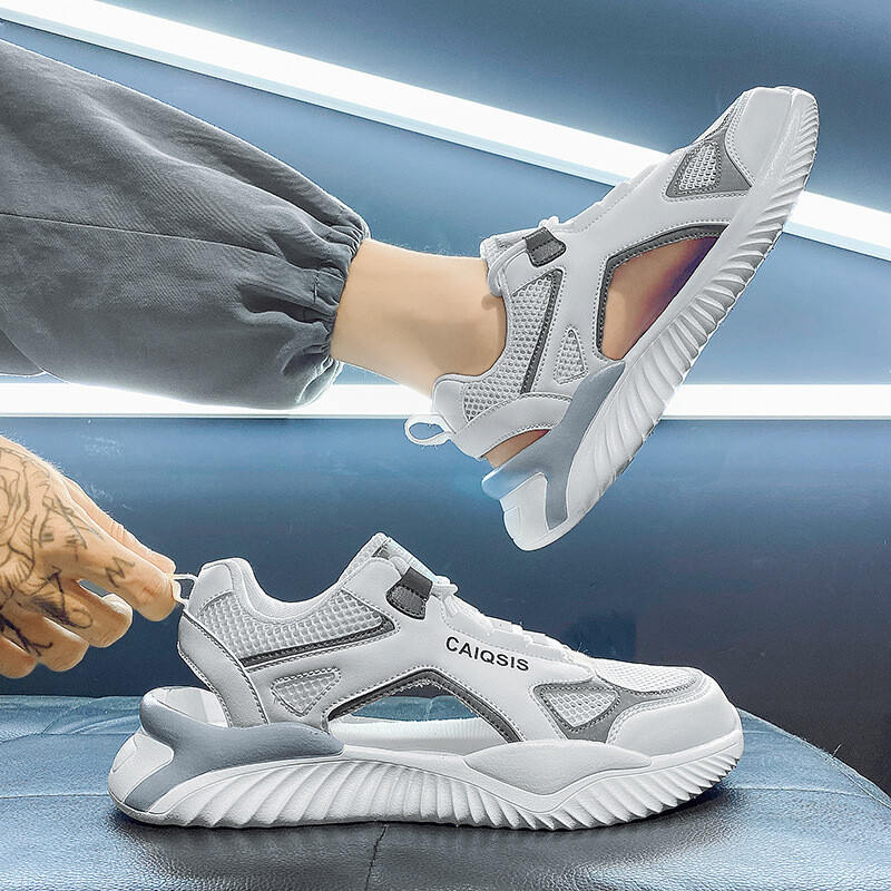 CINESSD Suvisest võrgust hingavad vabaajajalatsid Meeste rannajalatsid Meeste mugavad sandaalid Meeste Moodsad tossud Meeste 2023 Sussid