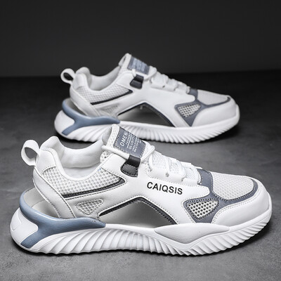 COOLVFATBO Suvisest võrkkangast hingavad vabaajajalatsid meeste rannajalatsid meeste mugavad sandaalid meeste moes tossud meeste 2023