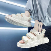 Meeste sandaalid Suvised spordisandaalid Meeste vabaaja jalanõud Vabaaja jalanõud Meestele Õues Mood Puhkuse Rannasandaalid Suur suurus