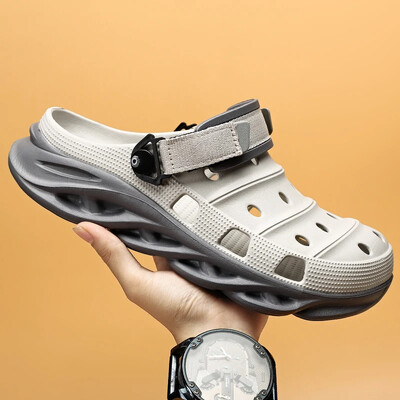 Uued 2024. aasta suvised paksupõhjalised lapilised moesandaalid, meeste vabaaja rannajalatsid, õõnsad aiakingad, õuesussid, EVA-kingad