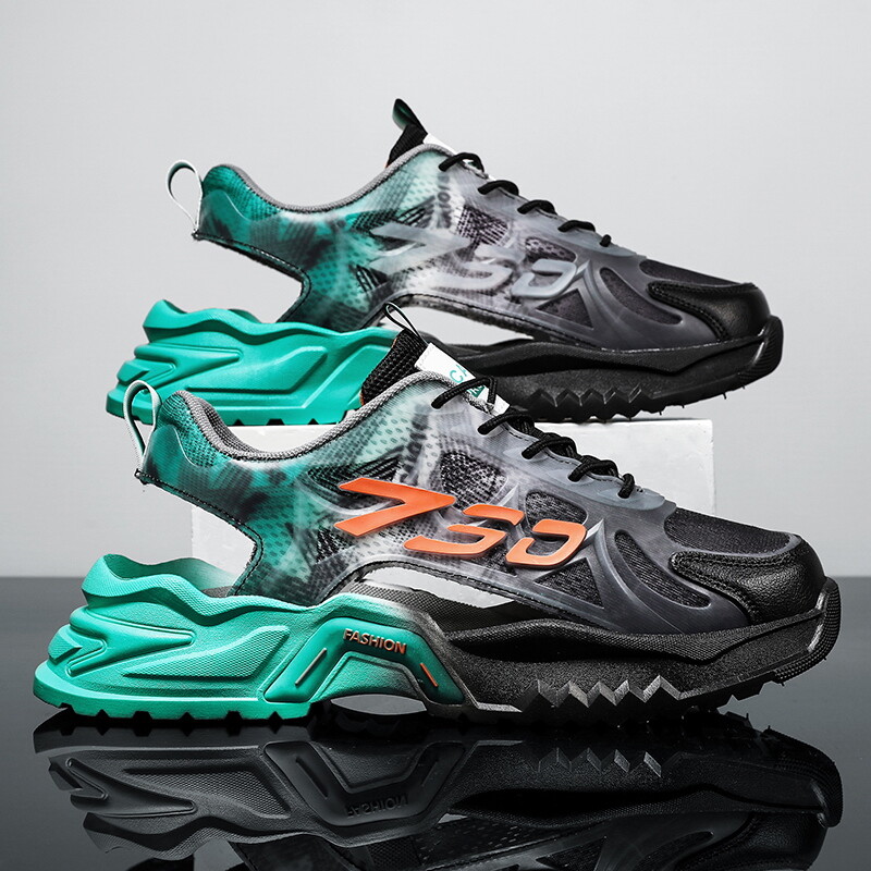 Sandale noi de vară 2023, pantofi respirabili, sport anti-alunecare, plasă de conducere, pentru bărbați, sandale de plajă, sandale de modă pentru bărbați, Zapatillas Hombre